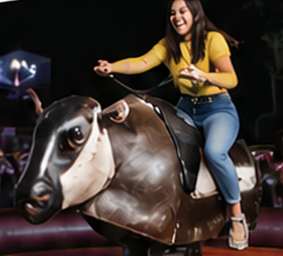 Mechanical bull ride