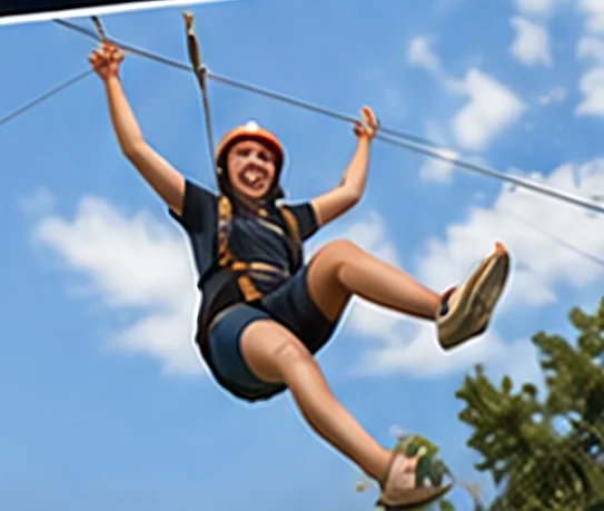 Mobile zipline