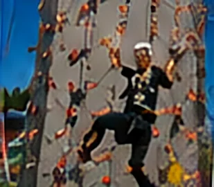 Rock climbing